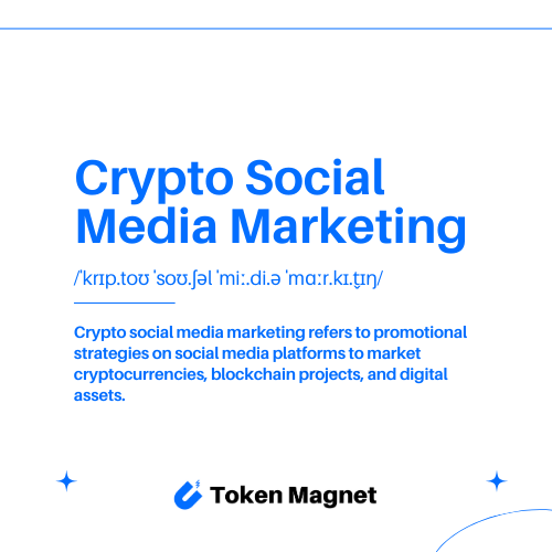 Crypto Social Media Marketing Definition