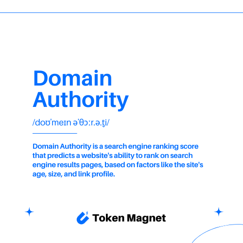 Domain Authority Definition
